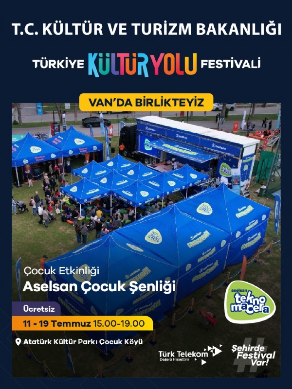 TÜRKİYE KÜLTÜR YOLU FESTİVALİ ONUNCU DURAĞI VAN’DA ZİYARETÇİLERİNİ AĞIRLAYACAK